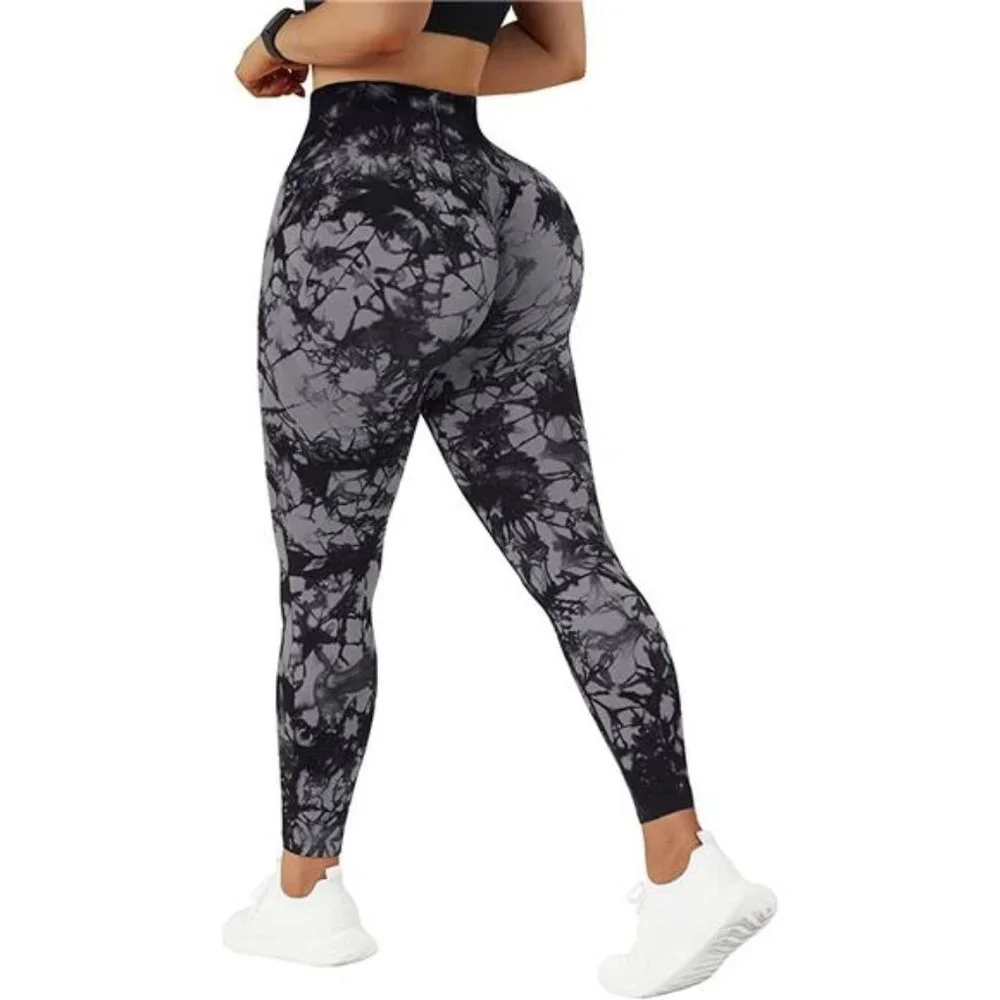 Women Scrunch Butt Lifting Leggings Seamless Contour High Waisted Yoga Pants - Picture 1 of 7